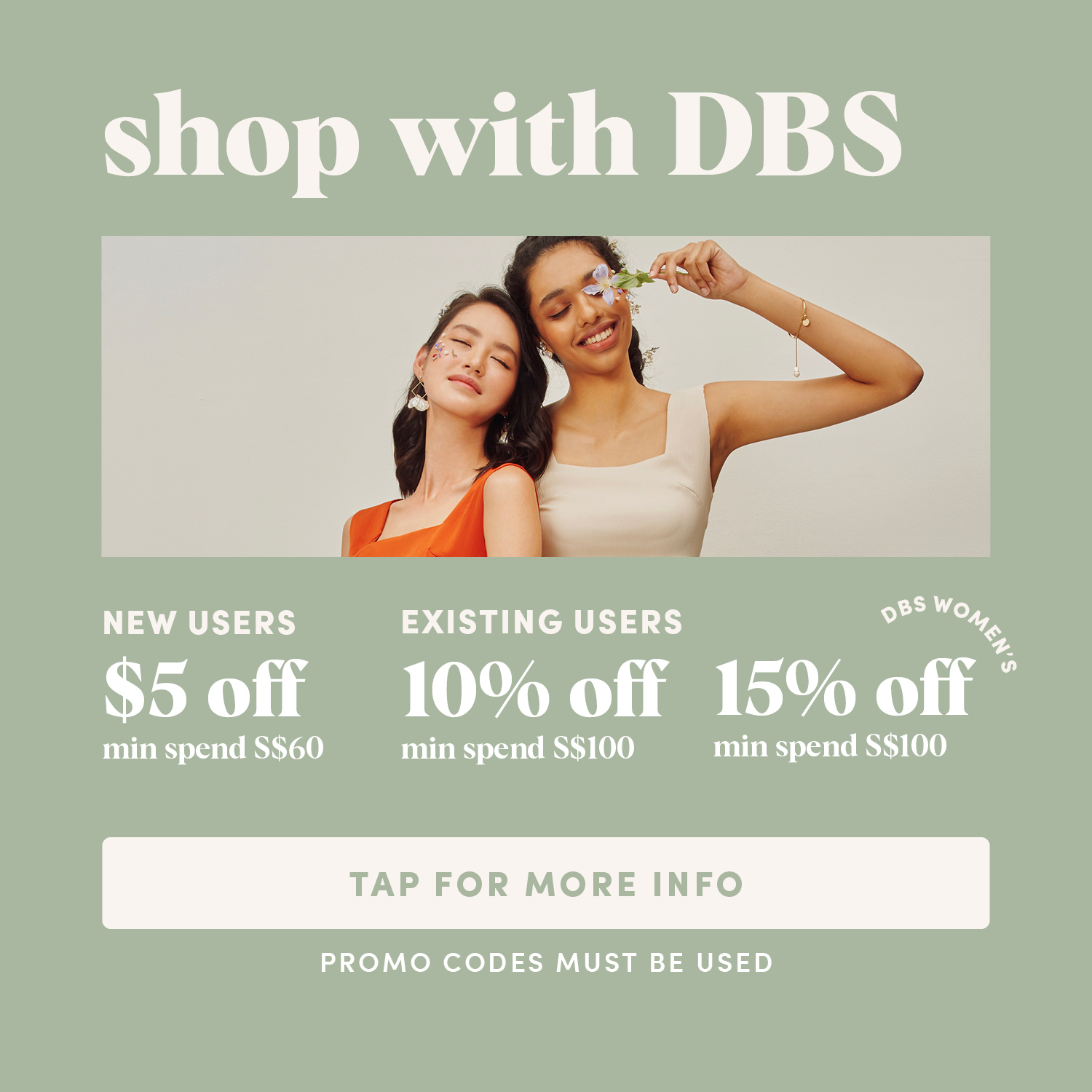 DBS bank hervelvetvase promo discount code